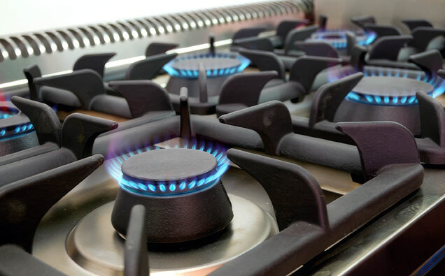 Gas Cooktop Flame